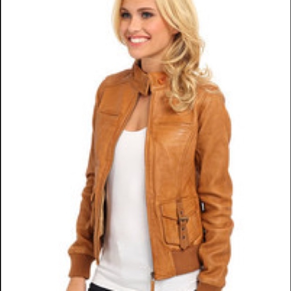 Lucky Brand Sunset Leather Jacket